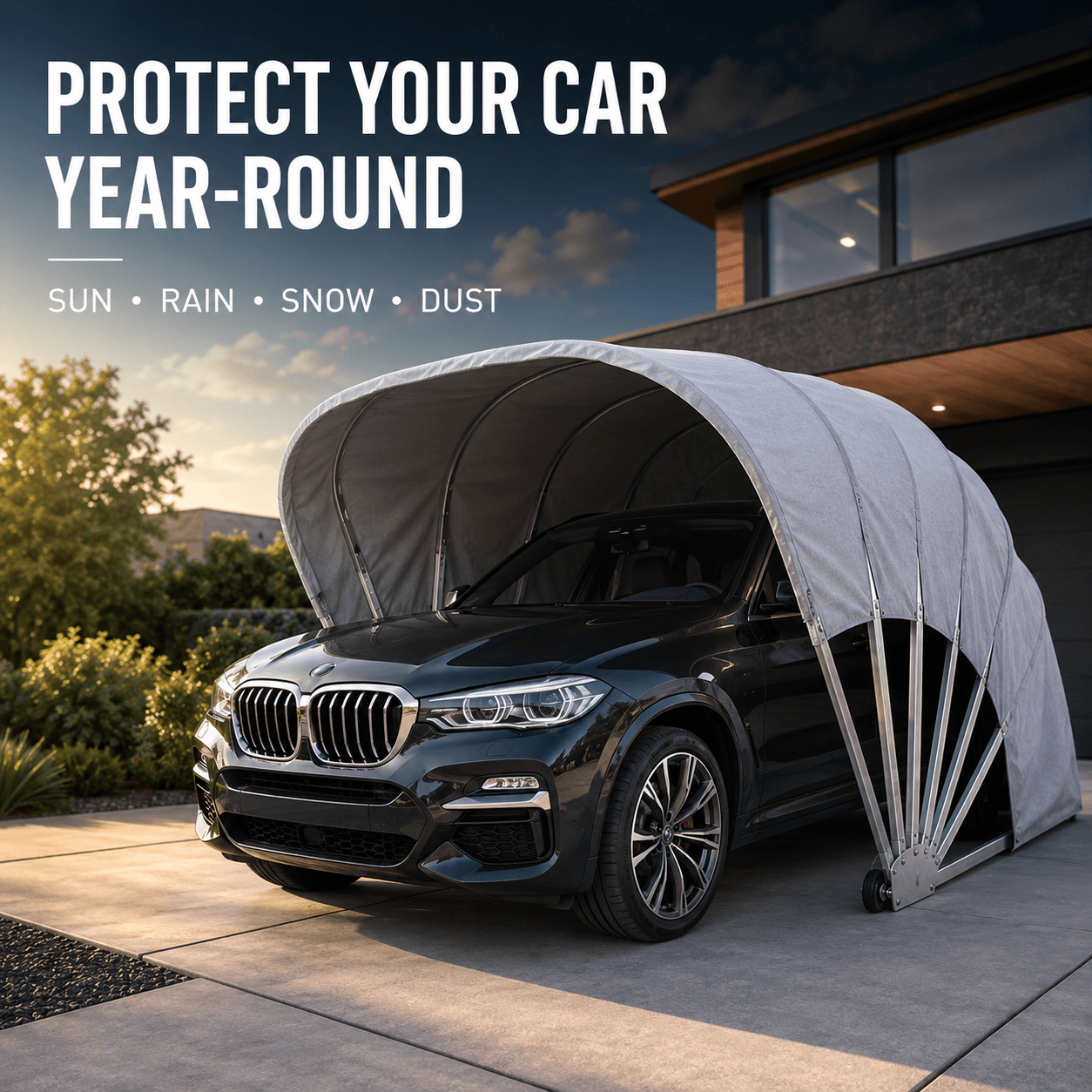 Folding Mobile Carport