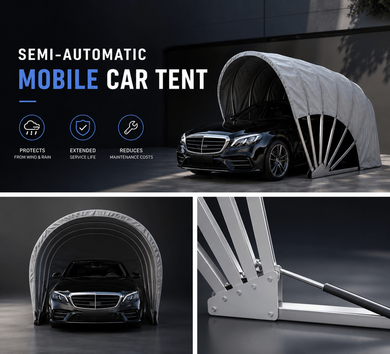 Folding Mobile Carport